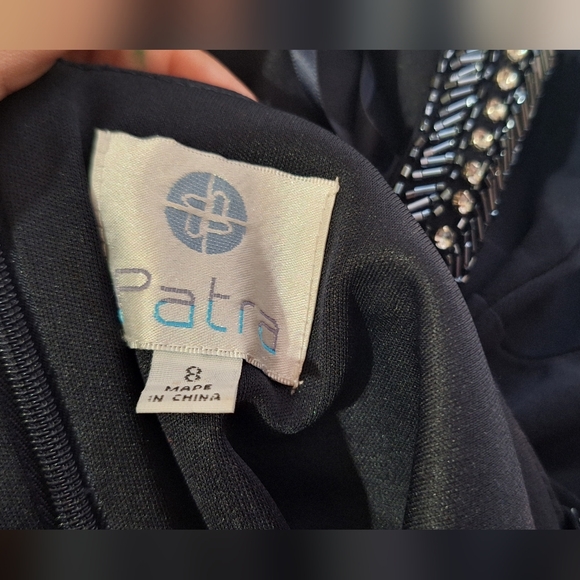 Patra Blue Ruched Dress - Picture 7 of 7